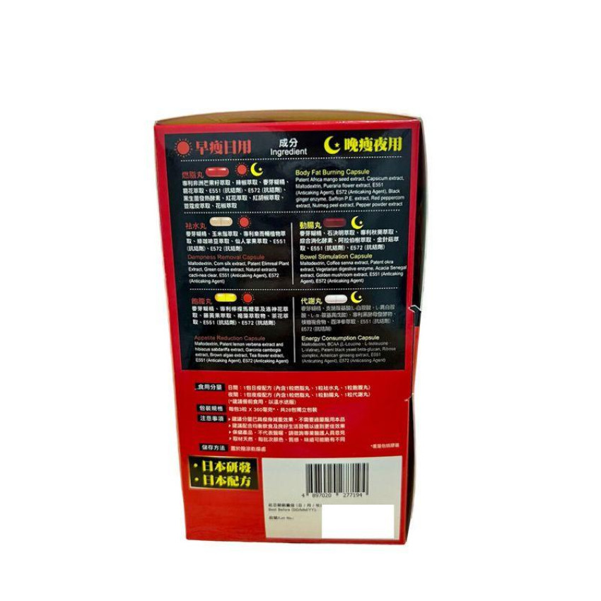 華人藥業 絕脂神 28包 五重混合 日夜配方 消脂健康 減肥餐前 瘦身維躰 減肥食品