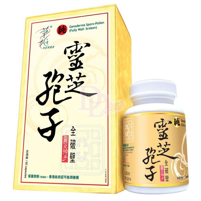 HERBS草姬 - 靈芝孢子 60粒(全破壁)