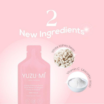 YUZUMI柚美 酵素蔬果植物綜合美白排毒瘦身飲 (16 包x 20g) 平行進口）果汁