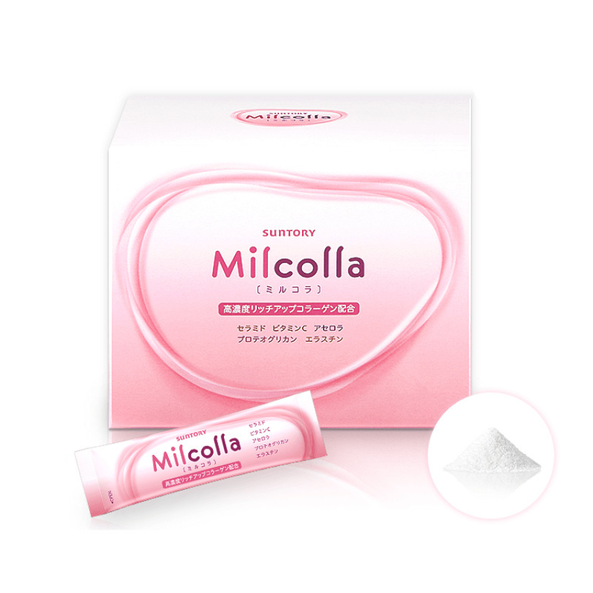 三得利 - (日本正品) 蜜露珂娜 膠原蛋白粉 一盒30包獨立包裝 (平行進口商品)