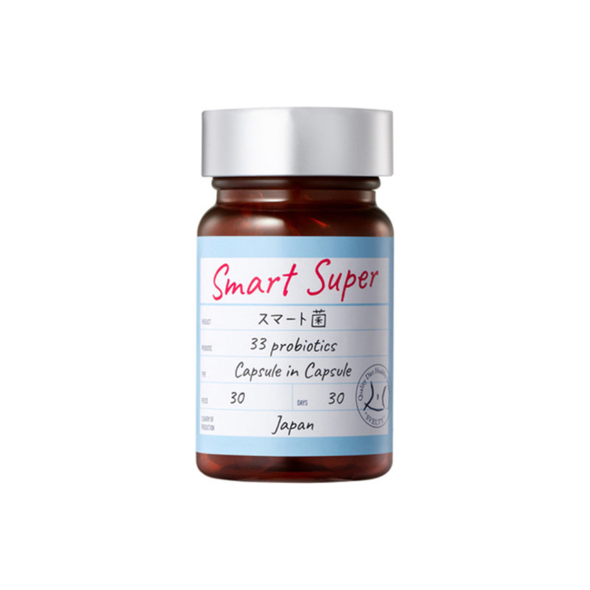 SVELTY 33種類乳酸菌 菌の二重瘦雙重膠囊 Smart Super 30粒 30日) (平行進口)