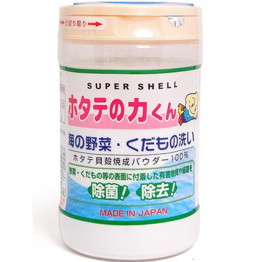 日本漢方 洗菜粉水果蔬菜清洗液貝殼粉 90g (平行進口)