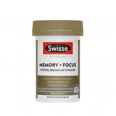 Swisse 增強記憶力片和提高集中力片 50片【平行進口】
