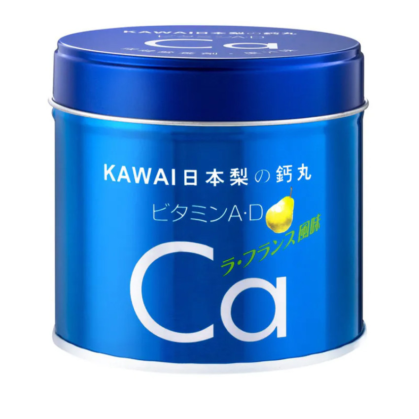 Kawai - 日本肝油梨の鈣丸180粒 梨味