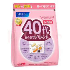 Fancl  40代女性綜合營養維他命補充丸 維生素 30包 【平行進口】