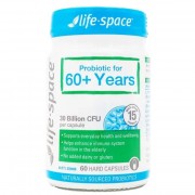 life-space 益倍適 長青益生菌60+year 60粒膠囊【平行進口】EXP:04/2026