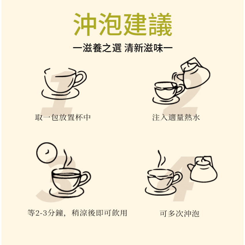 靈芝石斛西洋參茶 6g*20包 西洋參茶 石斛花茶 靈芝 滋陰潤肺 抗疲勞 三角茶包 養生茶包 石斛 西洋參