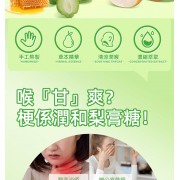 草本潤喉糖 蜂蜜潤喉糖 百草蜂梨糖 海鹽蜂蜜佛手梨膏糖【香港行貨 獨立包裝】 200g草本喉糖