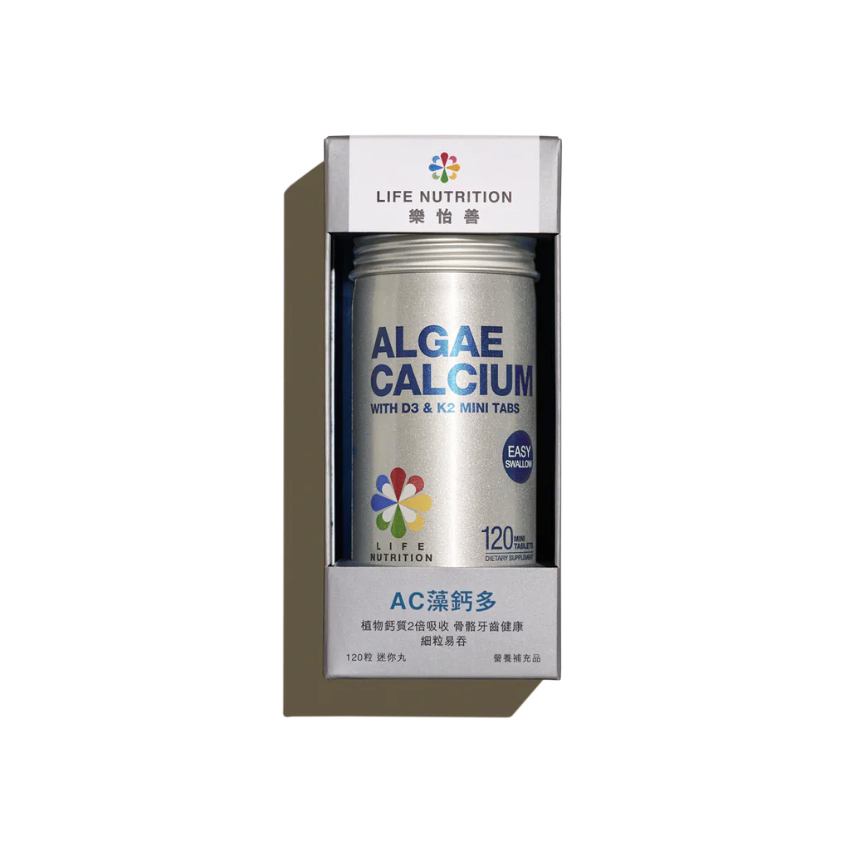樂怡善 - AC藻鈣多 (120粒)