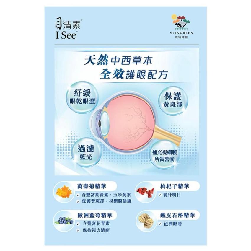 維特健靈 目清素 (強效版) 40粒