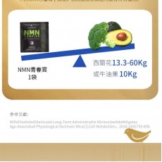 美國製造 NMN 青春寳 NAD+補充劑 逆齡美肌NMN 抗衰老 naturitious COMPLEX  150粒(5粒x30包)
