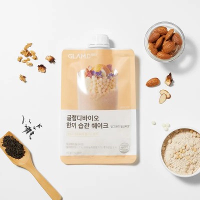 GLAM.D - 魅力代餐奶昔 香濃伯爵味 10包 飽腹感強 豐富蛋白質